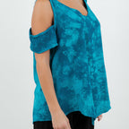 Mylie Cold Shoulder Top 100% Cotton Gauze - Che Cose Belle