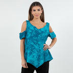 Mylie Cold Shoulder Top 100% Cotton Gauze - Che Cose Belle