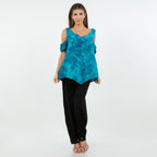 Mylie Cold Shoulder Top 100% Cotton Gauze - Che Cose Belle