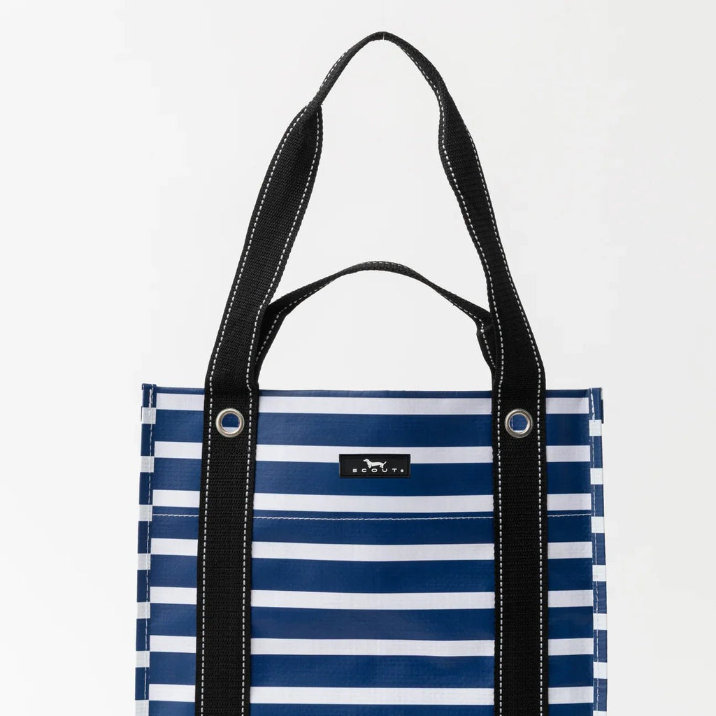 Nantucket Navy Bagette Market Tote | Scout Bags - Che Cose Belle