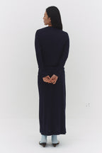 NARAE LONG SLEEVE TOP IN NAVY - Che Cose Belle