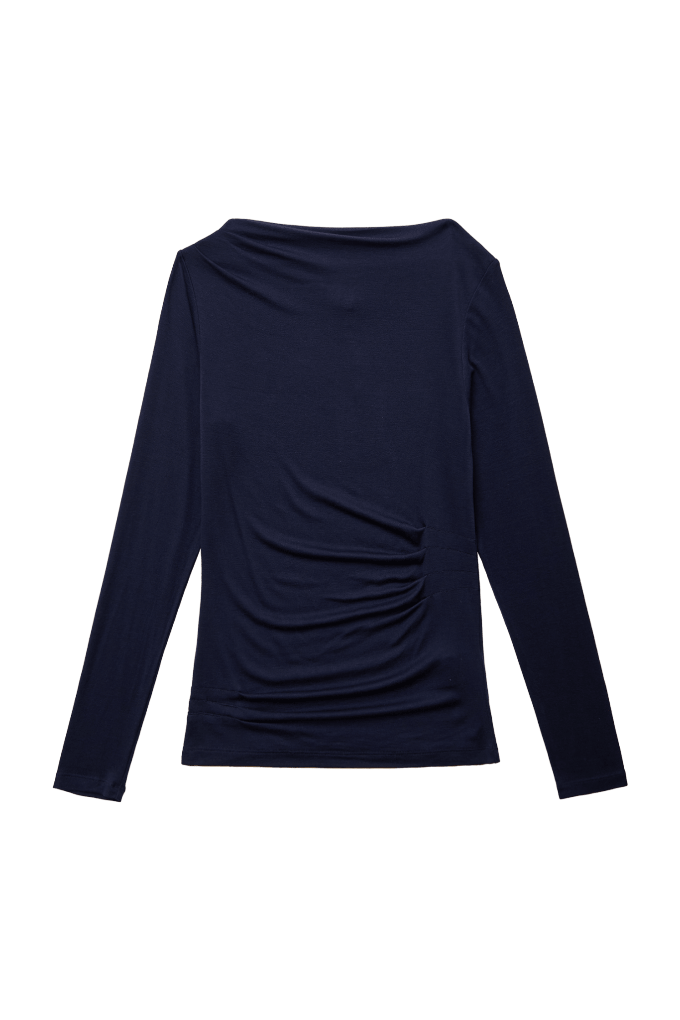 NARAE LONG SLEEVE TOP IN NAVY - Che Cose Belle