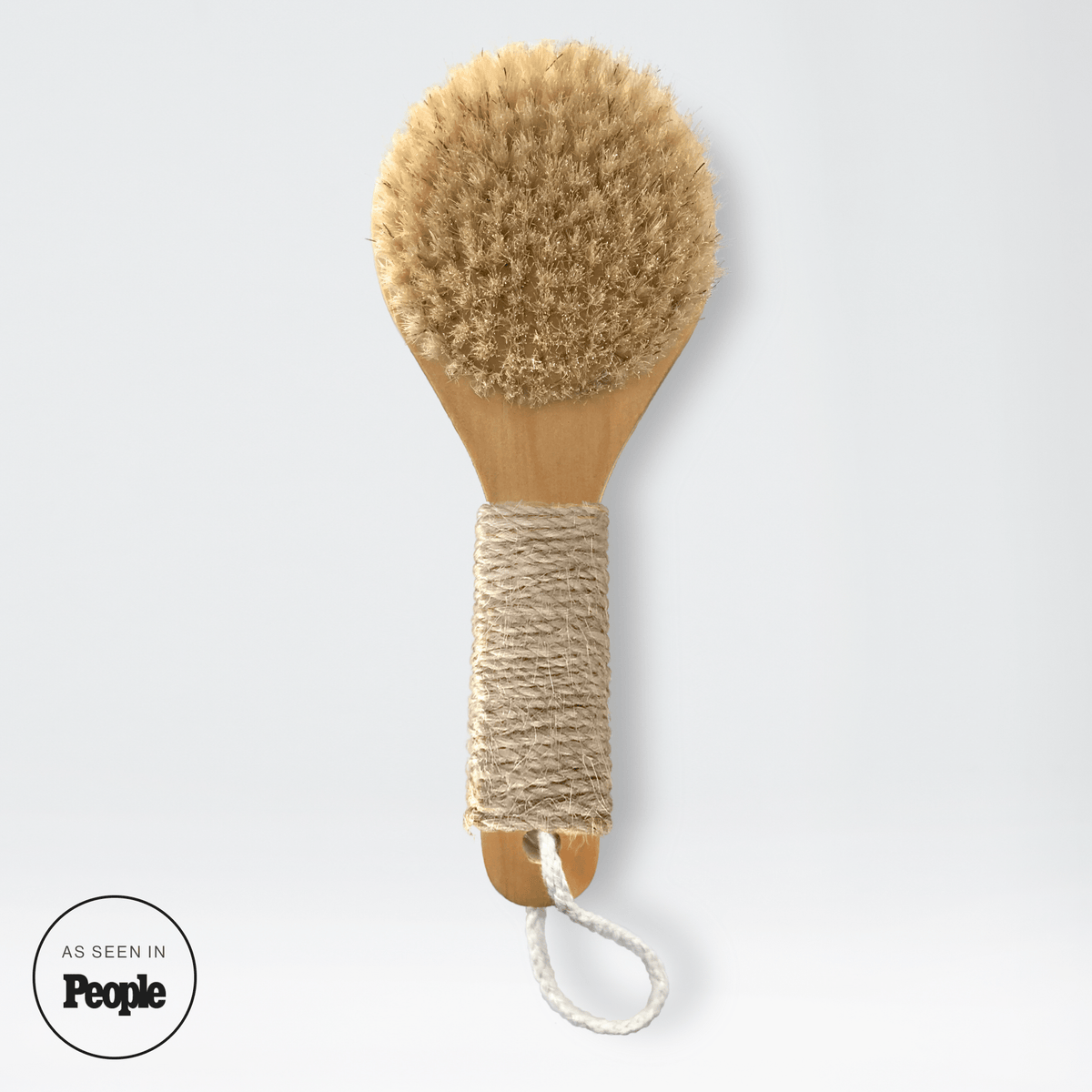 Natural Bristle Dry Brush - Che Cose Belle