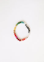 Natural Gemstone Bracelet + 14k Gold Filled Toggle : Paradise - Che Cose Belle