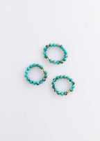 Natural Turquoise + 14k Gold Filled || Adult Ring - Che Cose Belle