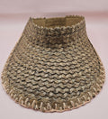 Natural Woven Palm Leaf Visor – Black, Pink, Yellow, or Cream Stitched Trim | Straw Sun Hat - Che Cose Belle
