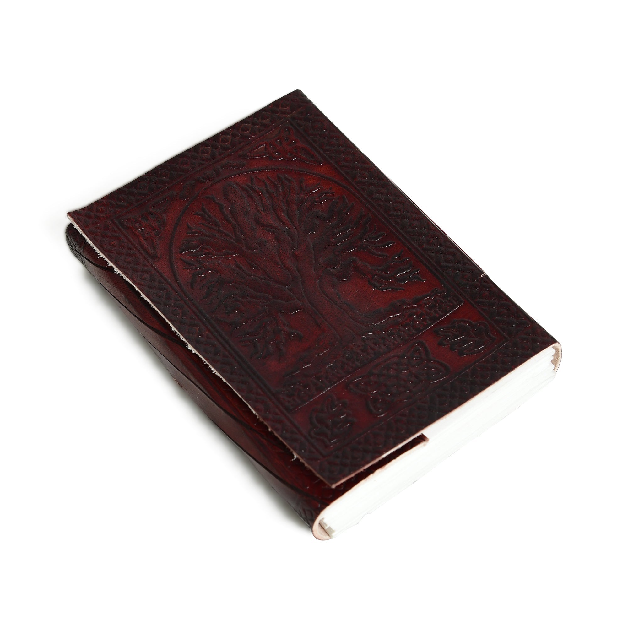 Nature's Wisdom Leather Journal - Che Cose Belle