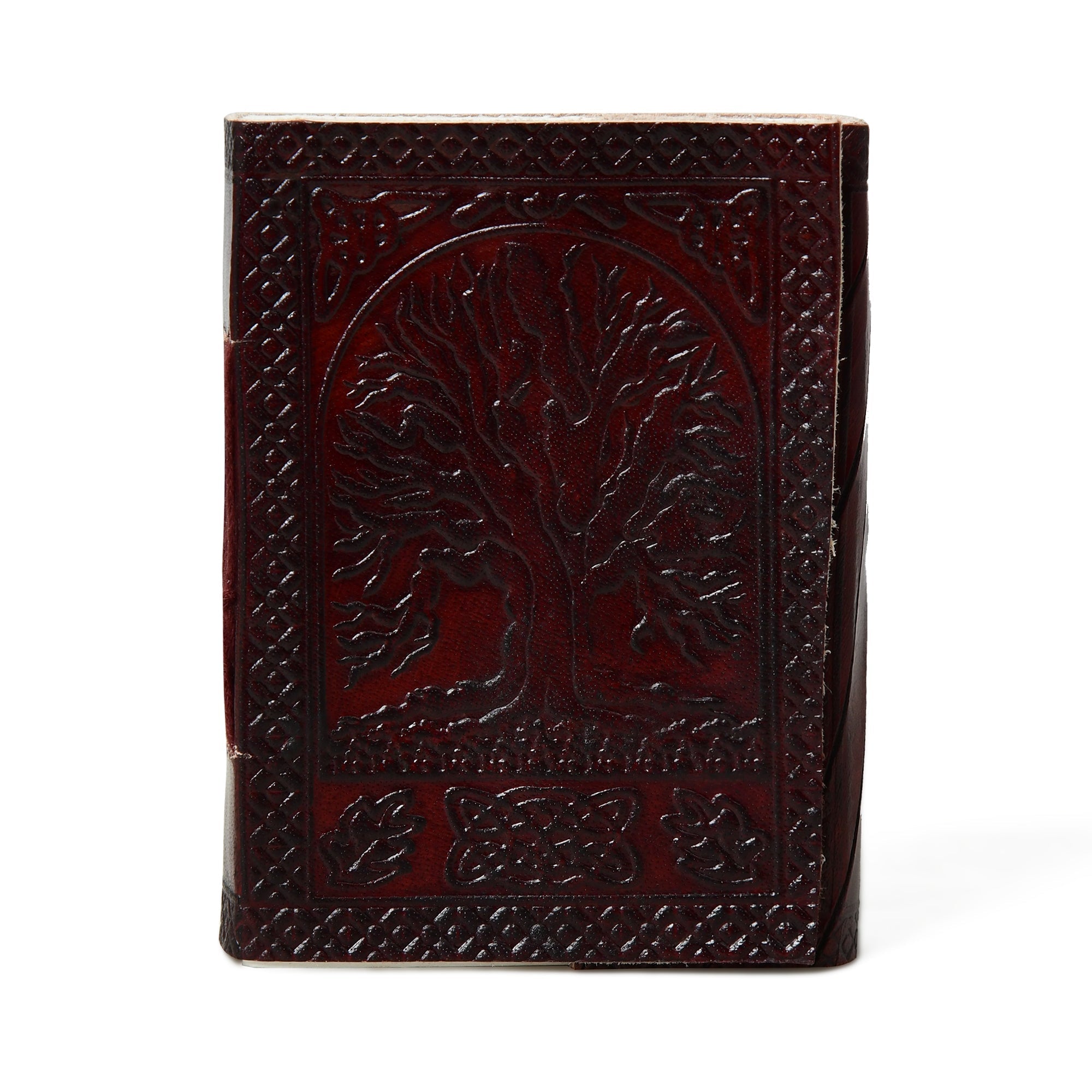 Nature's Wisdom Leather Journal - Che Cose Belle