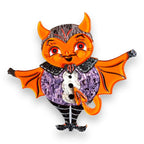 Naughty Nash Devil Bat Brooch by Johanna Parker x Lipstick & Chrome