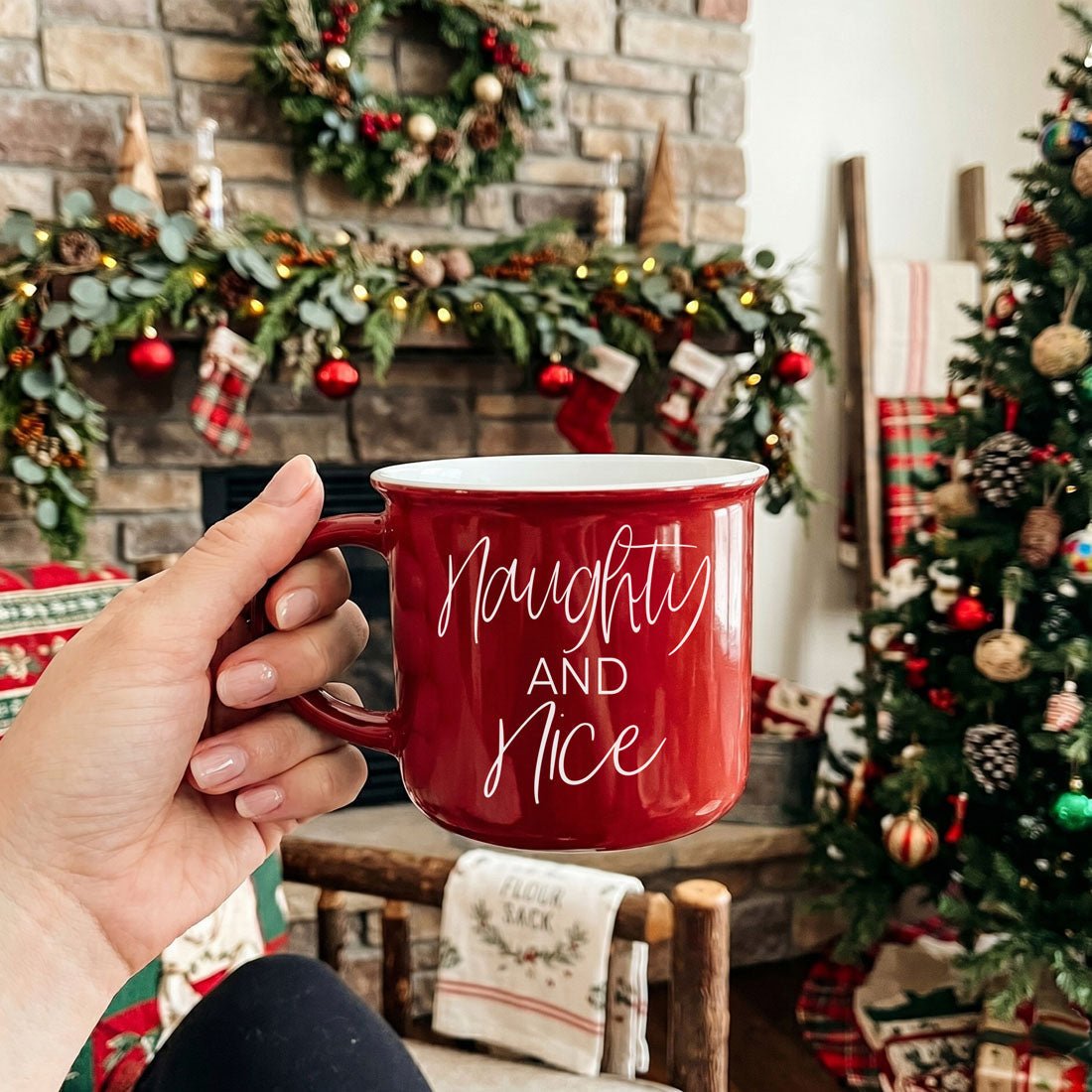 Naughty & Nice Mug - Che Cose Belle