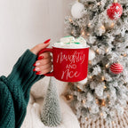 Naughty & Nice Mug - Che Cose Belle