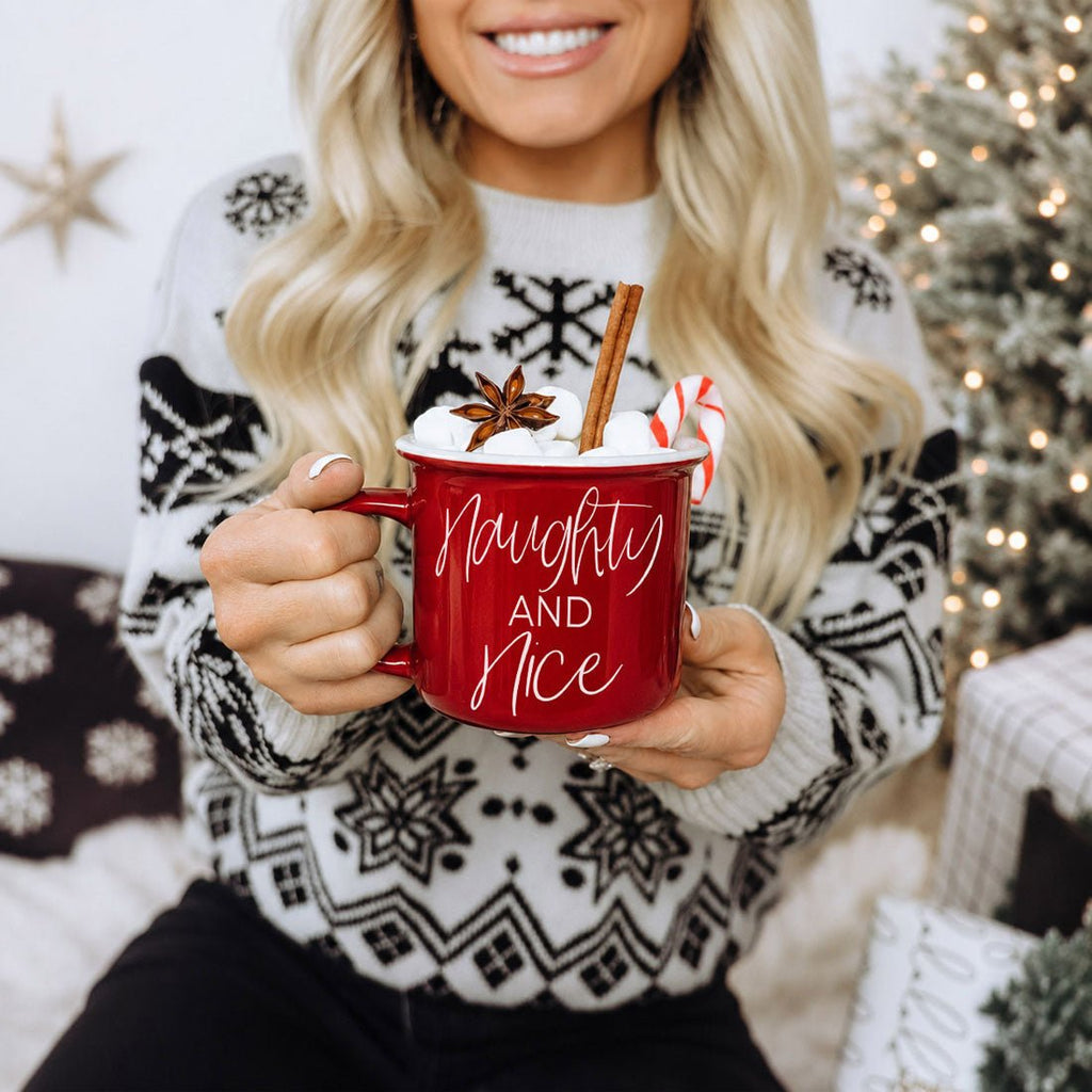 Naughty & Nice Mug - Che Cose Belle