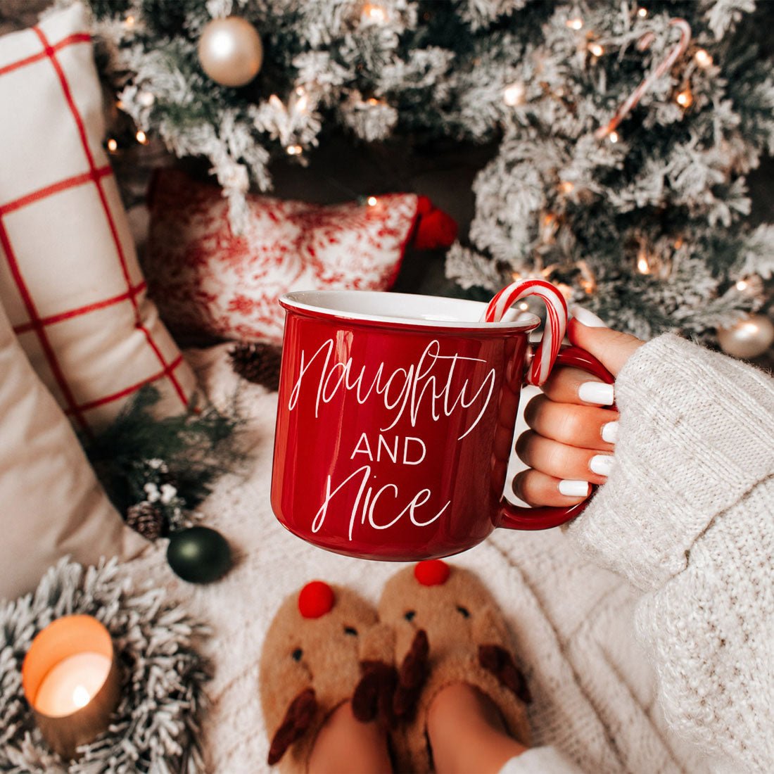 Naughty & Nice Mug - Che Cose Belle