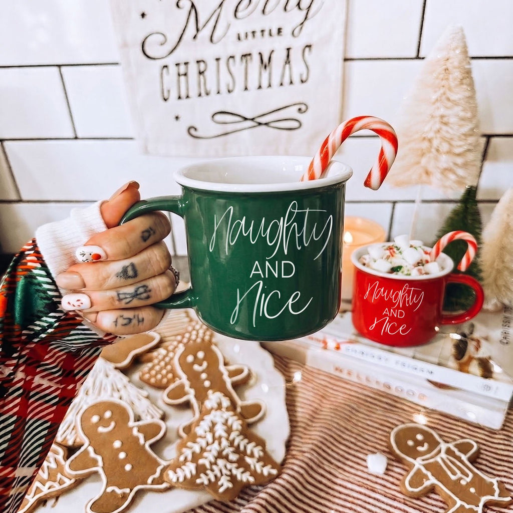 Naughty & Nice Mug - Che Cose Belle