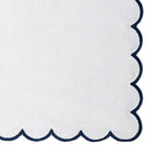 Navy and White Cloth Napkins - Che Cose Belle