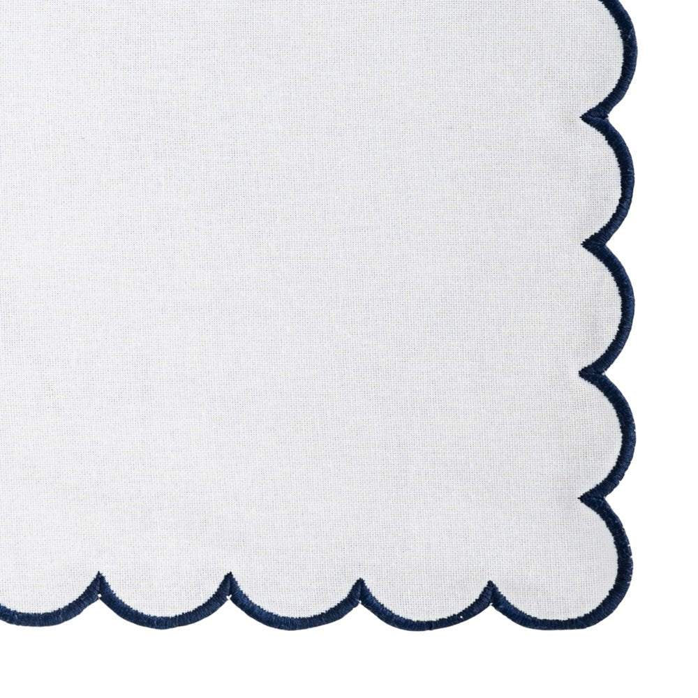 Navy and White Cloth Napkins - Che Cose Belle
