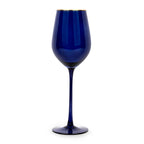 Navy Gloss Wine Glasses - Set of 4 - Che Cose Belle