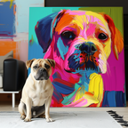 Neo - Pop Art Texture Portrait - Che Cose Belle