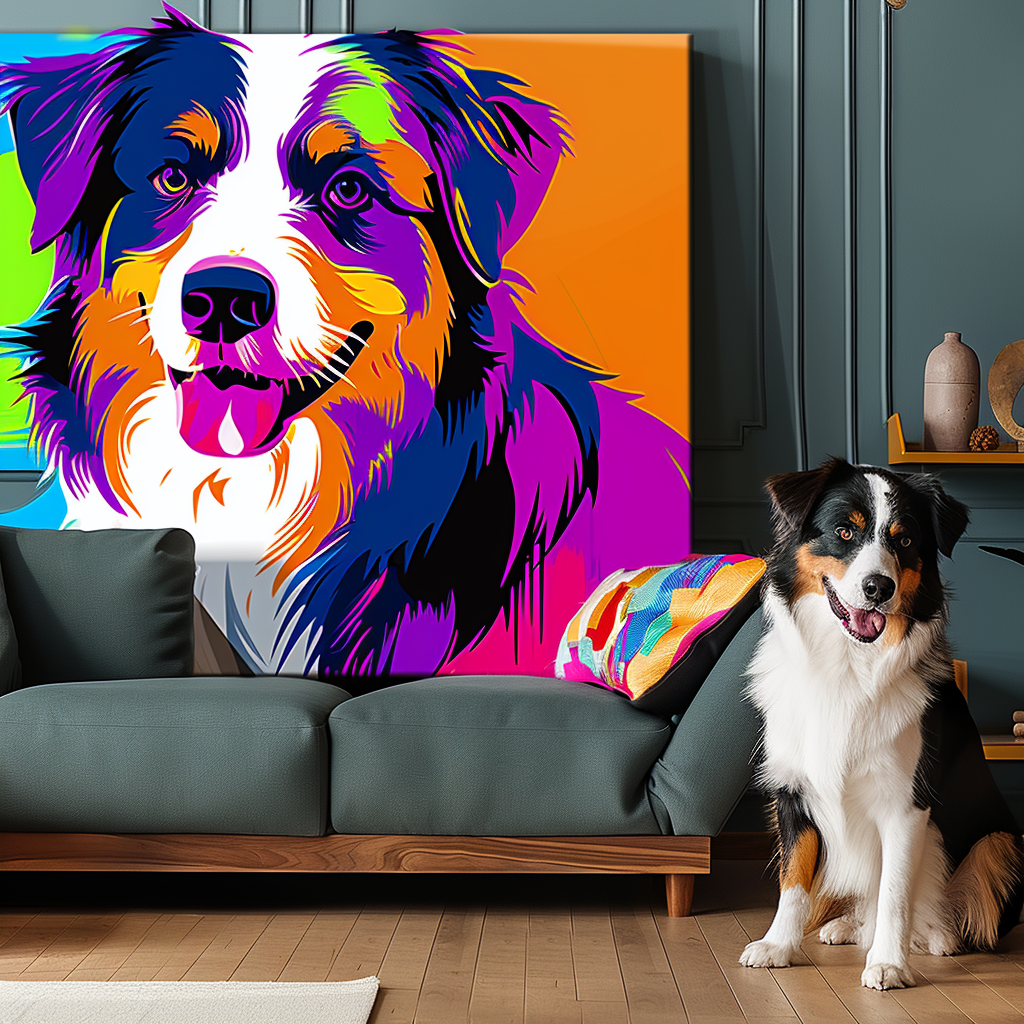 Neo - Pop Art Texture Portrait - Che Cose Belle