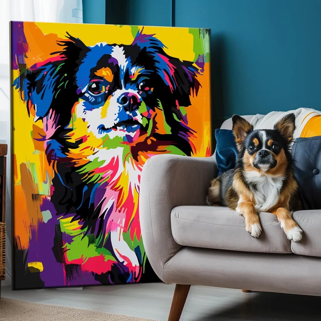 Neo - Pop Art Texture Portrait - Che Cose Belle