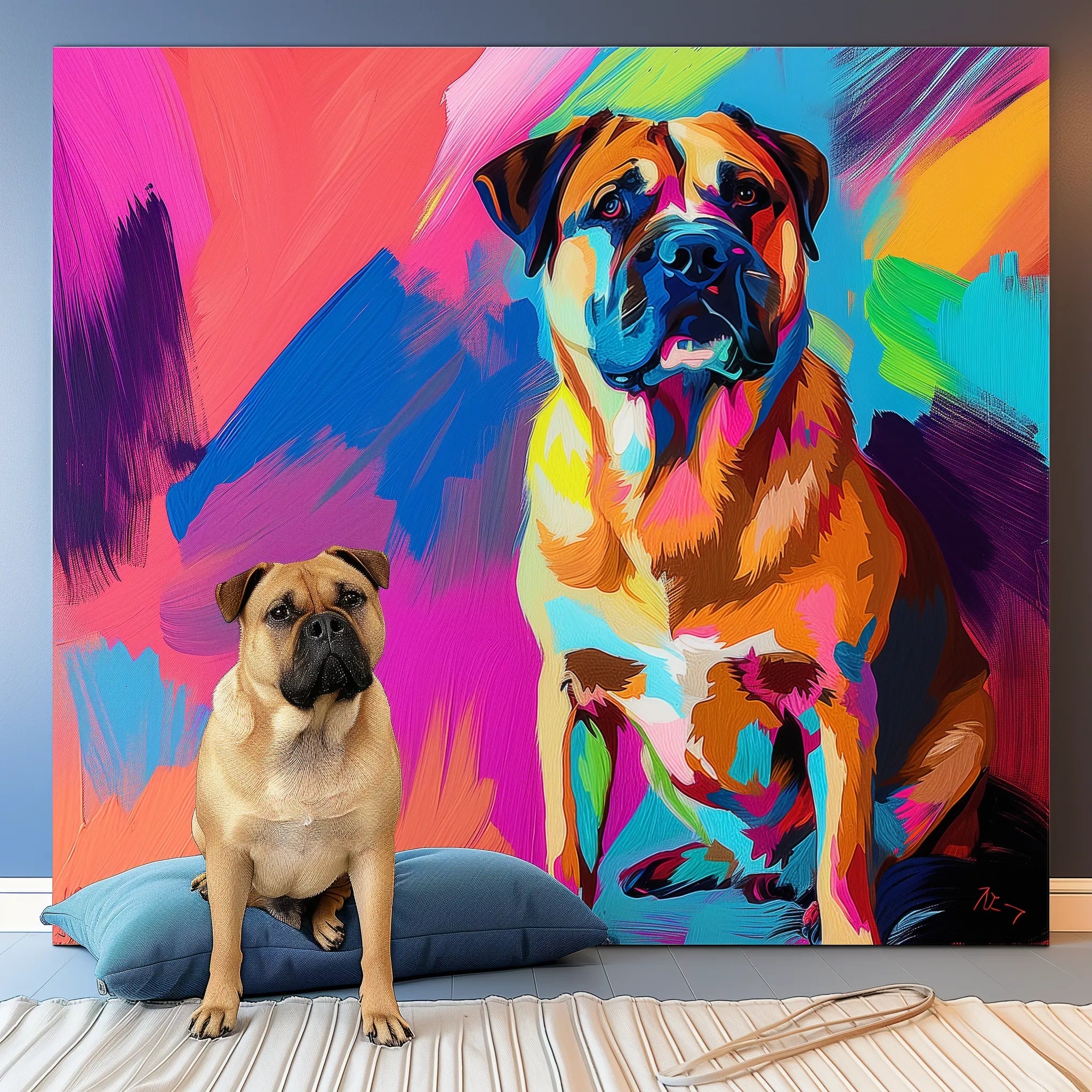 Neo - Pop Art Texture Portrait - Che Cose Belle