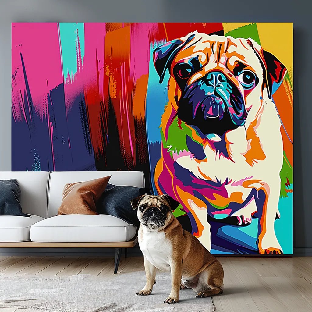 Neo - Pop Art Texture Portrait - Che Cose Belle
