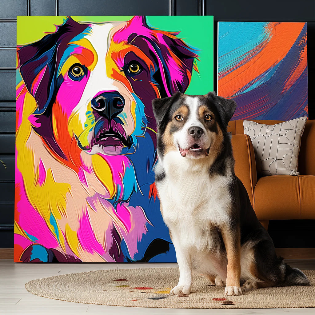 Neo - Pop Art Texture Portrait - Che Cose Belle