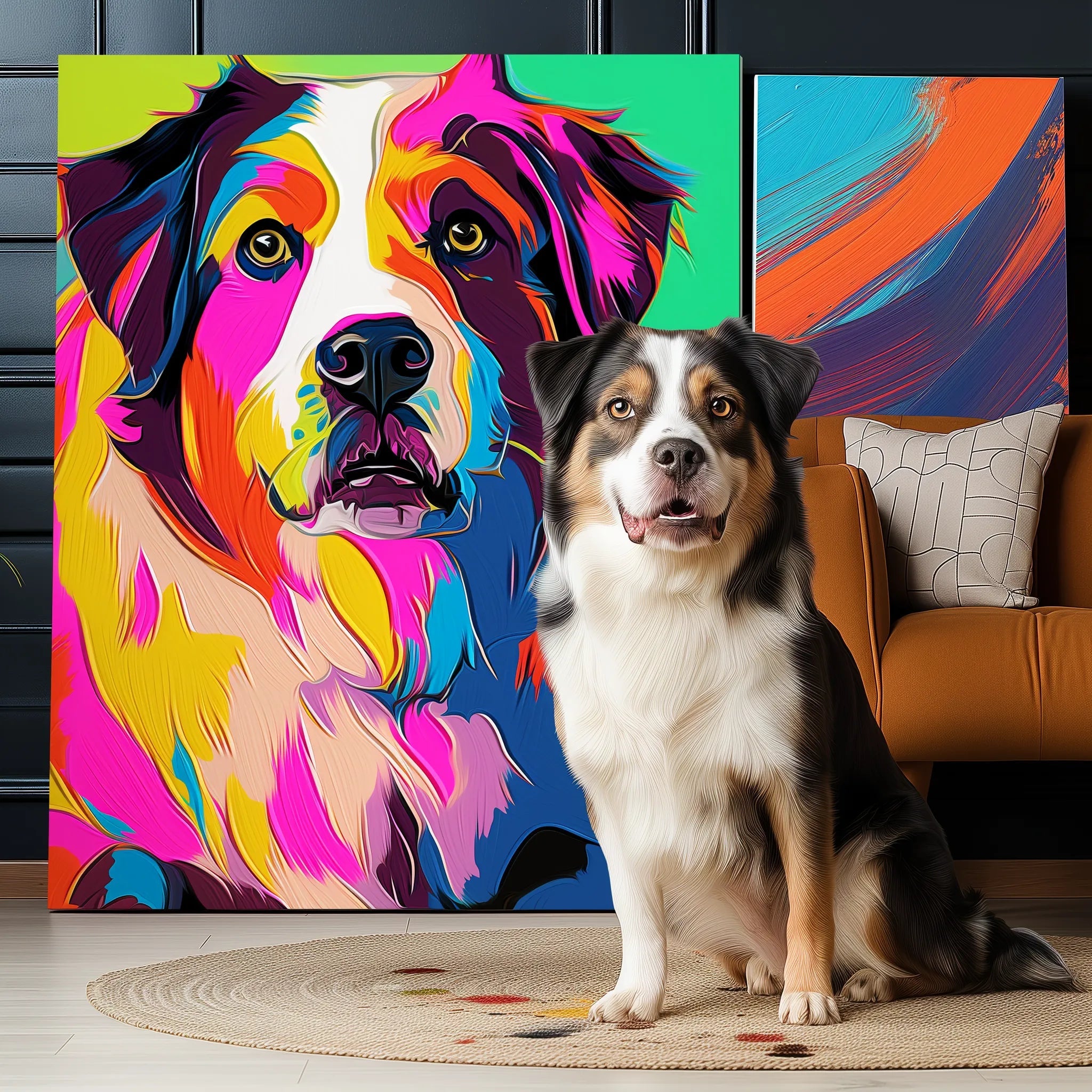 Neo - Pop Art Texture Portrait - Che Cose Belle
