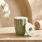 Nera Lidded Jar, Light Green - Che Cose Belle