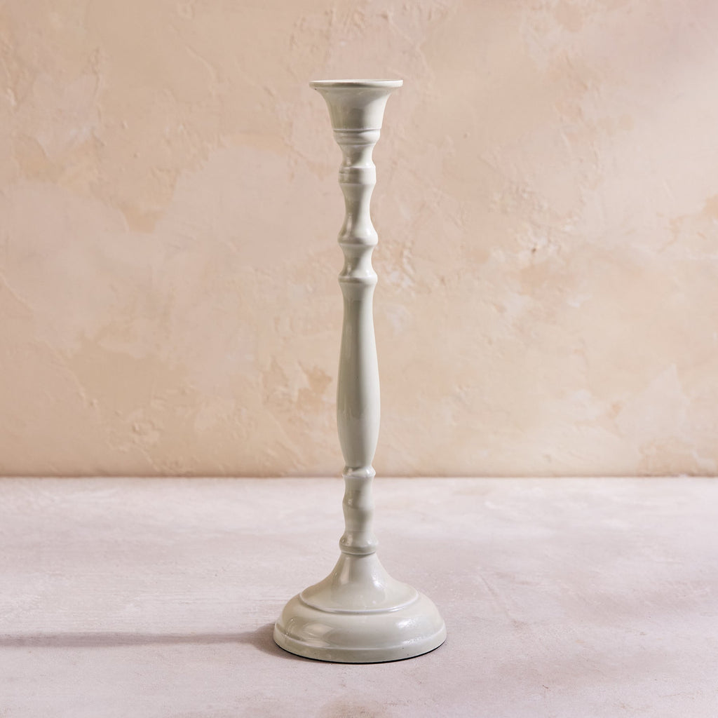 Nera Light Green Candle Holder, Large - Che Cose Belle