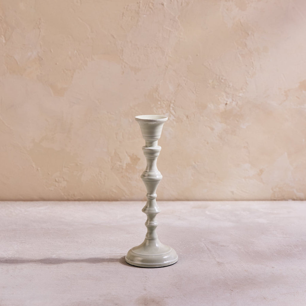 Nera Light Green Candle Holder, Small - Che Cose Belle