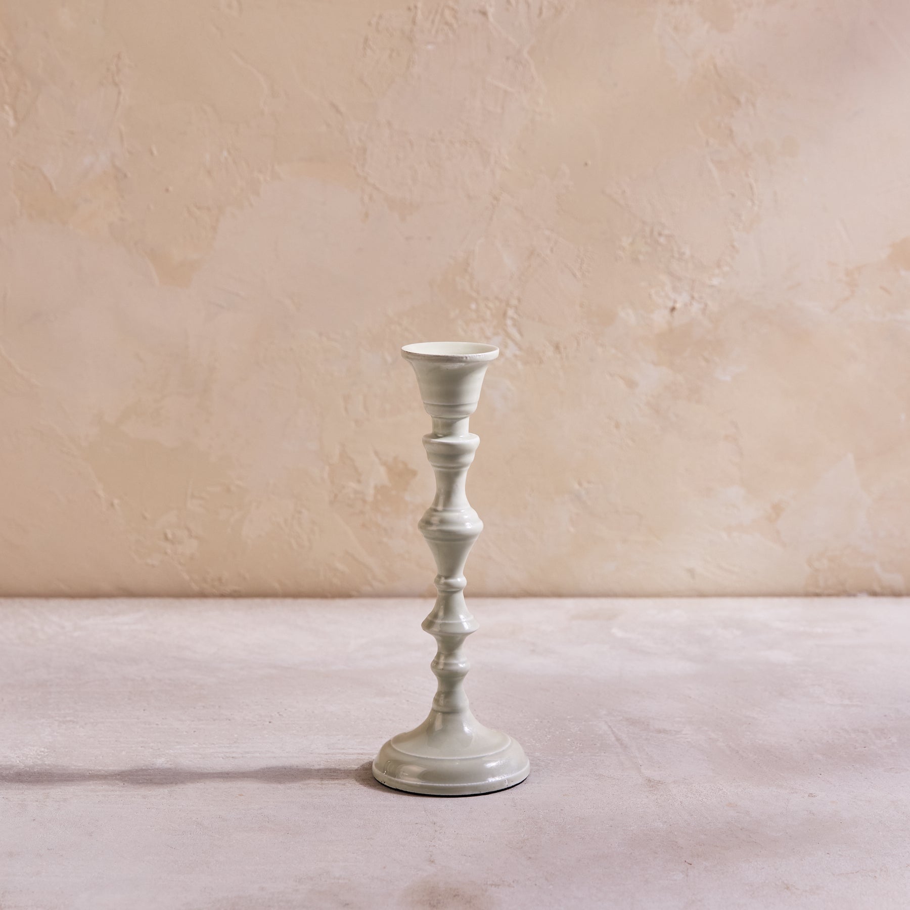 Nera Light Green Candle Holder, Small - Che Cose Belle