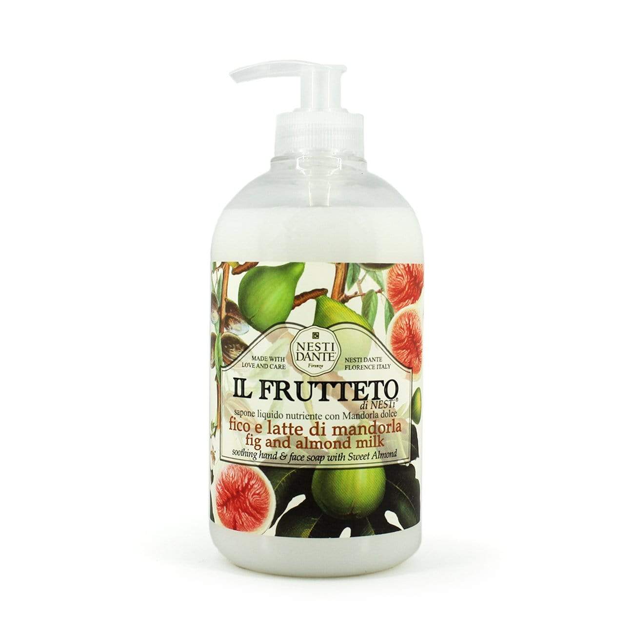 Nesti Dante Fig & Almond Milk Liquid Soap 500 ml - Che Cose Belle