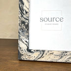 Neue Hand Marbled Wood Picture Frame - B&W & Neutrals (5x7) - Che Cose Belle