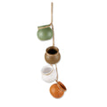 NEUTRAL GARDEN DANGLING MINI POTS - Che Cose Belle
