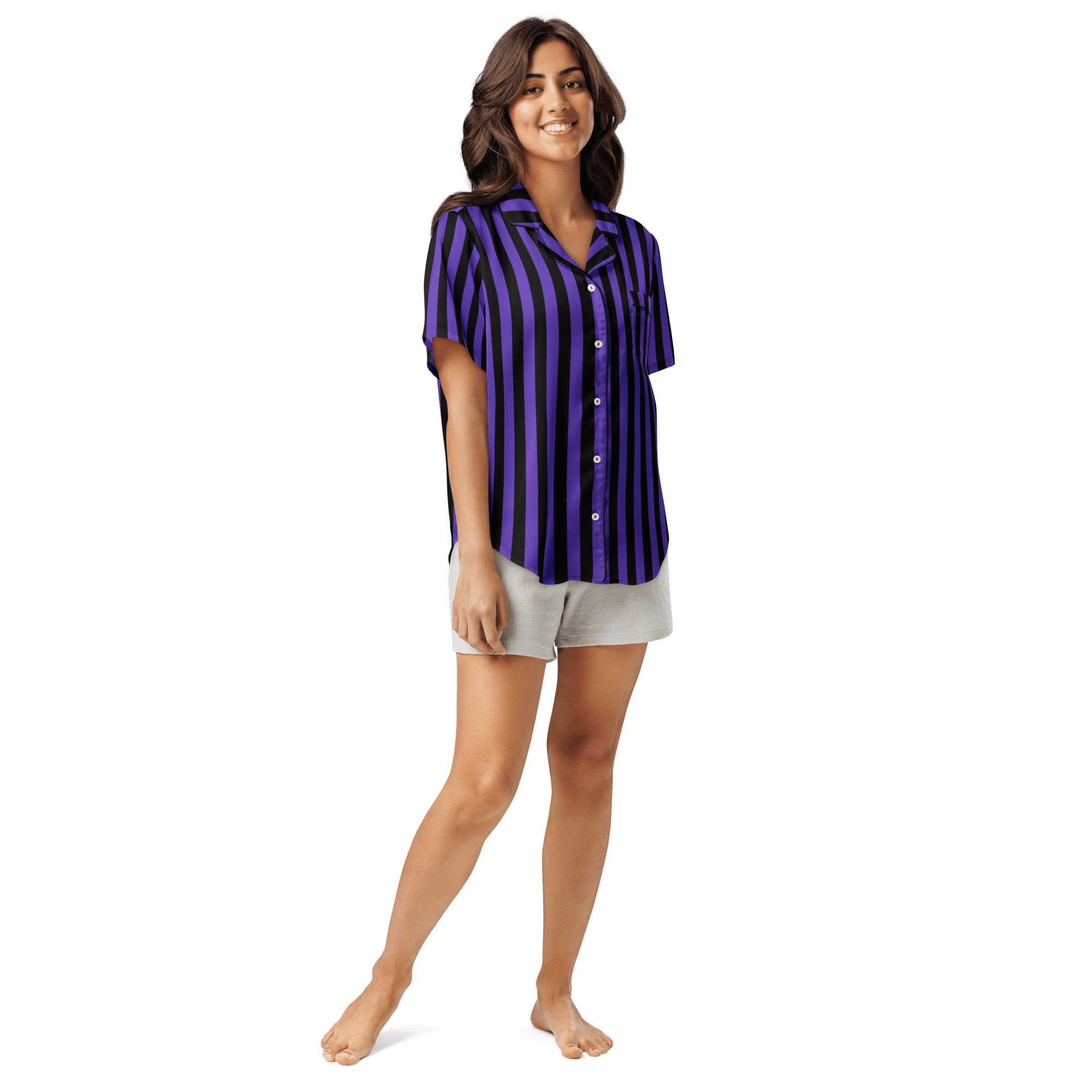 Nevermore Days Silky Pajama Top - Che Cose Belle