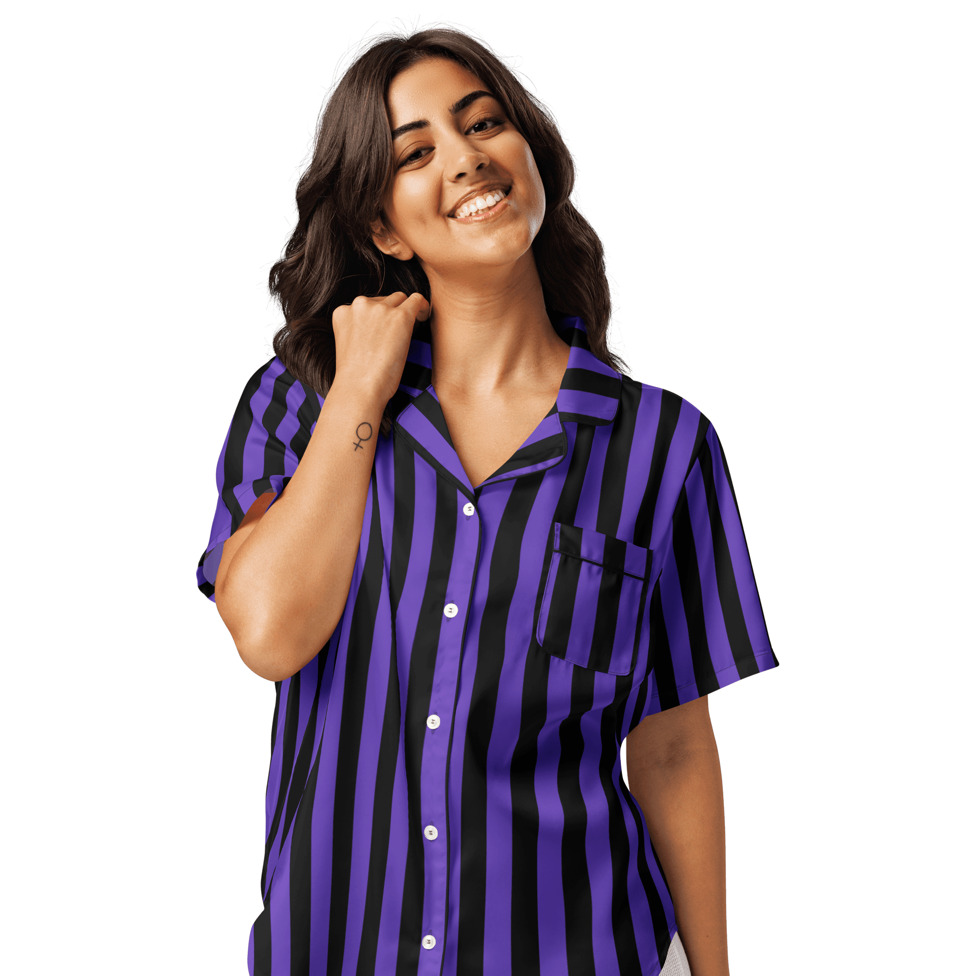 Nevermore Days Silky Pajama Top - Che Cose Belle