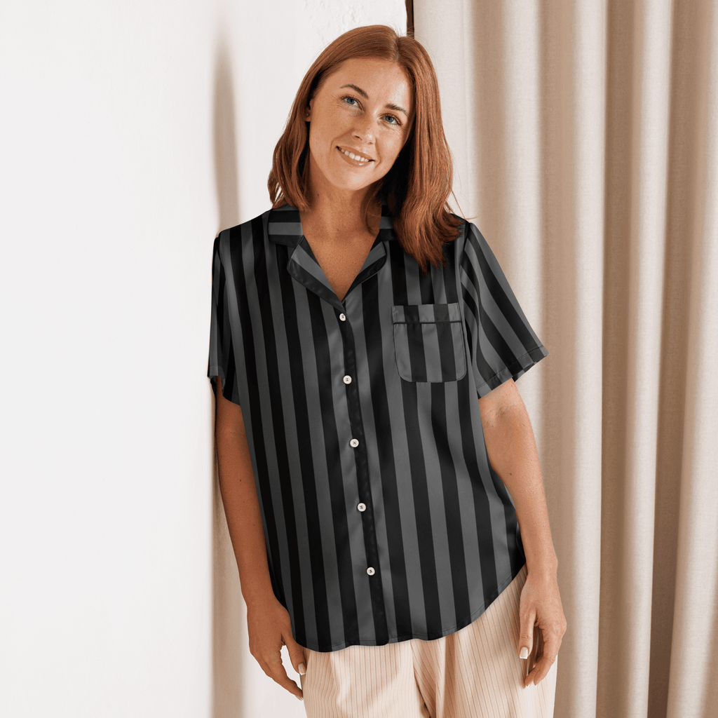 Nevermore Nights Silky Pajama Top - Che Cose Belle