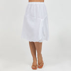 New Hannah - Lovely Knee Length Skirt 100% Cotton Gauze - Che Cose Belle