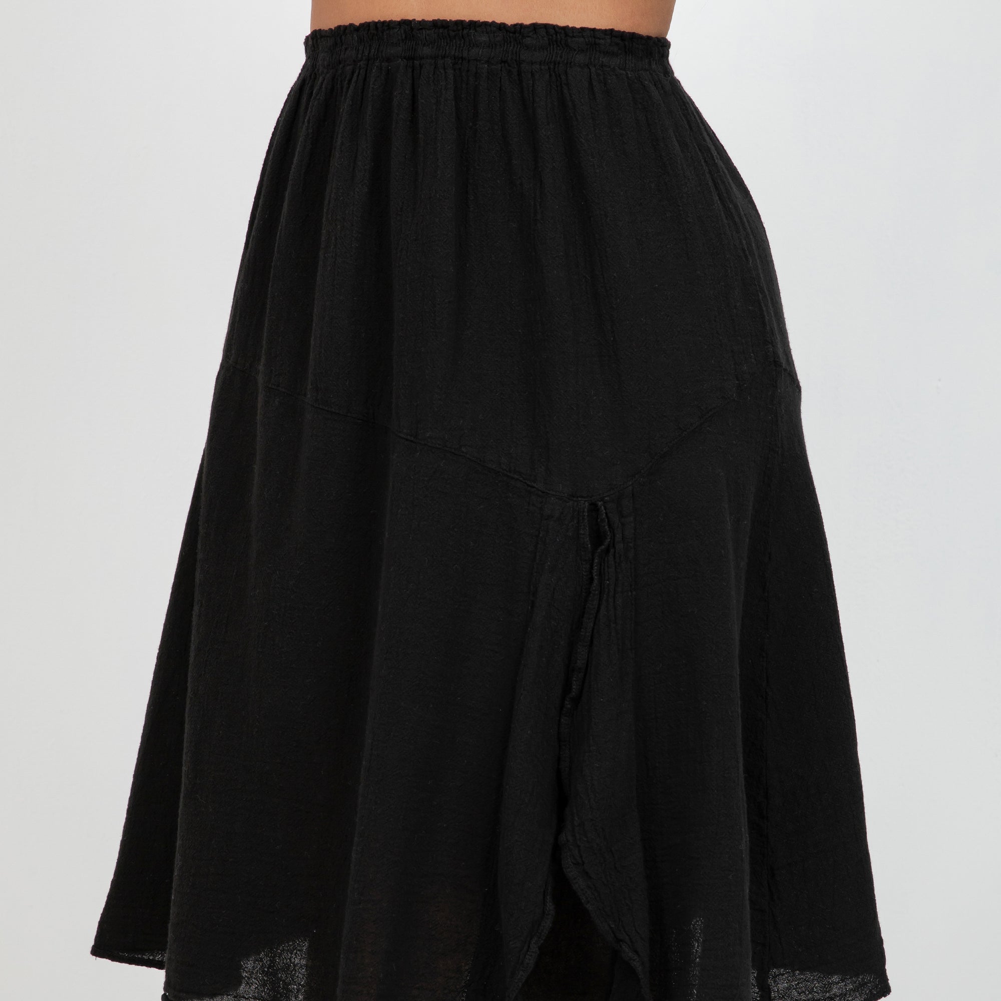 New Hannah - Lovely Knee Length Skirt 100% Cotton Gauze - Che Cose Belle