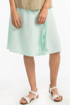 New Hannah - Lovely Knee Length Skirt 100% Cotton Gauze - Che Cose Belle