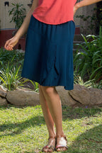 New Hannah - Lovely Knee Length Skirt 100% Cotton Gauze - Che Cose Belle