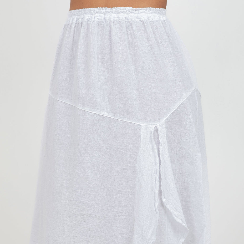 New Hannah - Lovely Knee Length Skirt 100% Cotton Gauze - Che Cose Belle
