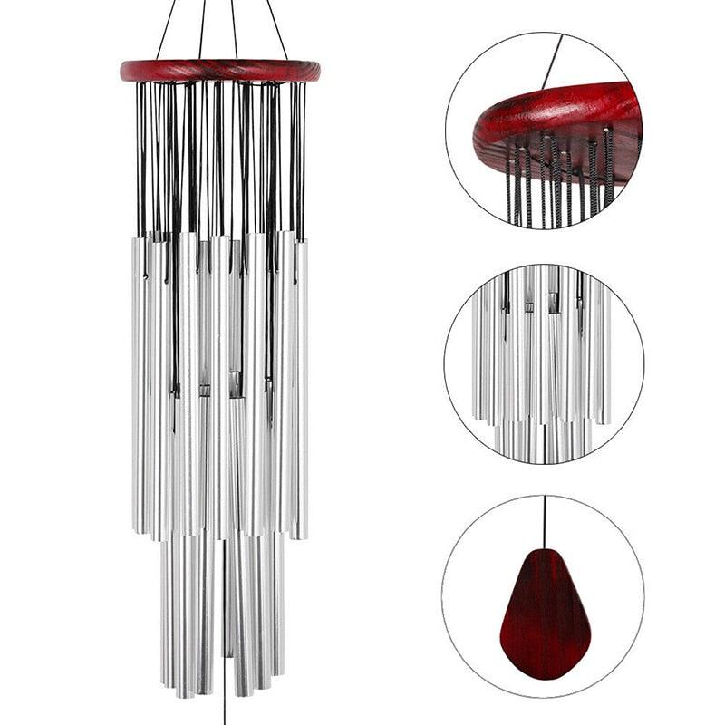 New Hot Wind Chimes Outdoor Large Deep Tone Gift for Home Hanging Ornament Garden Home Mobiles Wind chimes USJ99 Memorial Wind Chimes Large Hanging Decor And Sympathy Gifts - Che Cose Belle