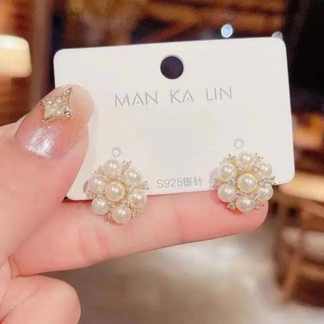 New Retro high - quality Pineapple pearl earrings Fashion Jewelry for women and Girls In Trend Design - Women Fashion Accessories - Che Cose Belle