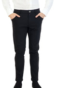 NEW & UPDATED Super - Stretch Men's Chinos //Casual// Black - Performance Collection - Che Cose Belle