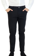 NEW & UPDATED Super - Stretch Men's Chinos //Casual// Black - Performance Collection - Che Cose Belle