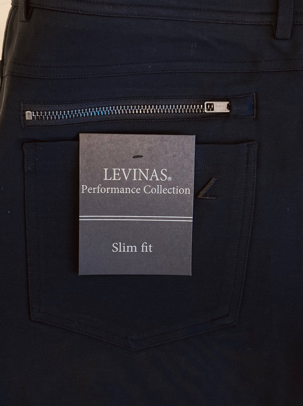 NEW & UPDATED Super - Stretch Men's Chinos //Casual// Black - Performance Collection - Che Cose Belle