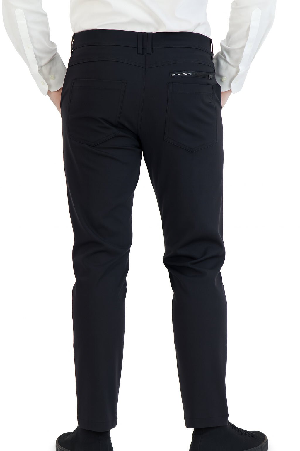NEW & UPDATED Super - Stretch Men's Chinos //Casual// Black - Performance Collection - Che Cose Belle