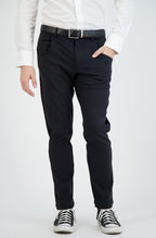 NEW & UPDATED Super - Stretch Men's Chinos //Casual// Black - Performance Collection - Che Cose Belle